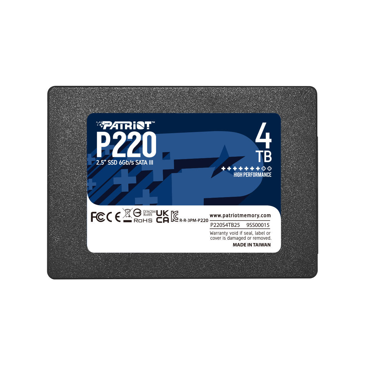 PATRIOT P220 1TB SATA3 2.5 SSD P220S1TB25