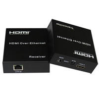 HDMI TO LAN 1080P CONVERTER UPTO 30METERS