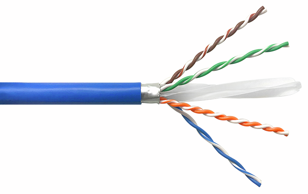 COMMSCOPE NETCONNECT CAT6A UTP CABLE BLUE 305M/ROLL