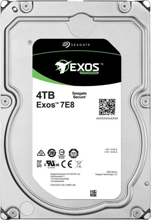 4TB SEAGATE EXOS GREEN SURVEILLANCE HDD