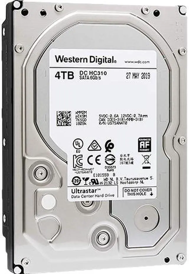4TB WESTERN DIGITAL ULTRASTAR SURVEILLANCE HDD